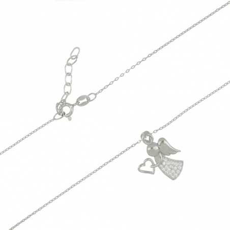 Collier in argento 925 con angelo