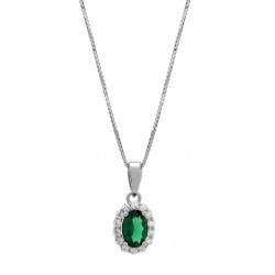Collier in Argento 925 Diana Ovale